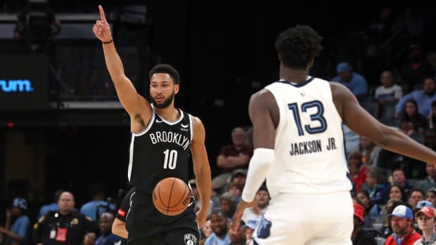 Brooklyn Nets guard Ben Simmons
